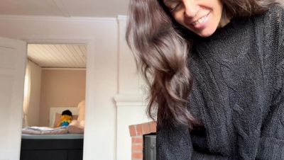 Hot Italian MILF with big natural tits rides hard and swallows a huge cum load after rimjob - veryfreeporn.com - Italy - Britain - Sweden