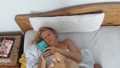 Amateur Blonde Wife Close Up Pussy & Big Titties Fuck - Hot German MILF Creampie - porntry.com - Germany