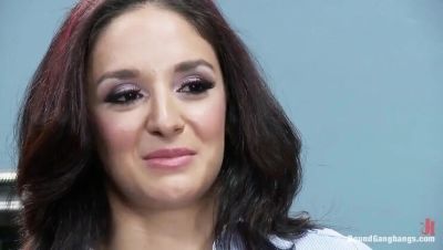 Sheena Ryder - Ramon Nomar - Owen Gray - John Strong - Big Ass Brunette Bank Teller Gangbang - Bank Robbers Fuck Her Fantasy Creampie - porntry.com