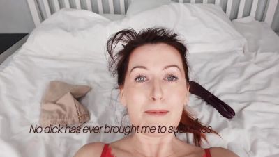 Horny Russian MILF GinnaGg Says No To Dick, Uses Vibrator On Hairy Pussy - Amateur Solo Masturbation - xxxfiles.com - Russia