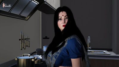Savita Bhabhi Hot Desi Fucked Hard by Devar in Kitchen - Rough Sex, Big Tits, Creampie - porntry.com - India - Usa