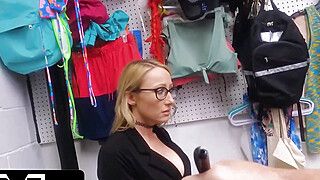Crystal Clark - Deep Cavity Search Turns Into Hard Pounding For Busty Crystal Clark and LP Officer - Pervz - ah-me.com