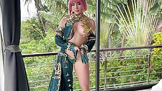 Playing Rise of Eros and Cum in Pink Haired Beauty's Mouth After Passionate Fuck POV - ah-me.com