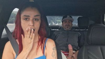Amateur App Driver Catches Skinny Passenger Masturbating From Behind! Homemade Handjob - xxxfiles.com - Brazil - Portugal