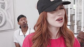 Madison Morgan - Slim Poke - Scotty P - Delivery crew gangbanged by 10 black men - ah-me.com