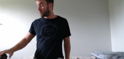 Slowing removing my clothes then milking my dick ! - inxxx.com