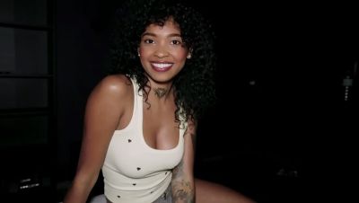 Raul Costa - Ebony Latina Tease Gets Him Hard With Her Smile (Amateur, Rough) - veryfreeporn.com