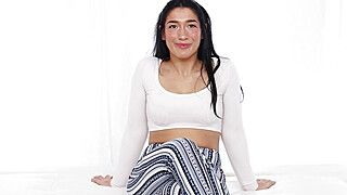 Personal Trainer Babe with a Killer Body Goes all Out During Her Audition! - ah-me.com