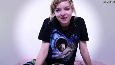 AlexaCrush Caught Masturbating and Made to Cum in Her Pussy - Petite Blonde Solo Dildo Riding - xxxfiles.com - Britain - Usa