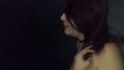 White Wife Vicki Verona Sucks and Fucks Stranger's Big Black Cock in Theater - veryfreeporn.com - Britain