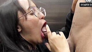 Best Sex - Elevator gets sexier with pleasure-crazed aficionados, messy girls - ah-me.com