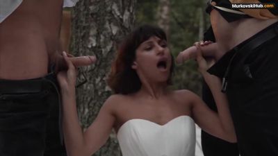 Tokyo Nero, Mr Murkovski And Martin Spell - Before The Wedding, She Wants To Be Fucked By Two Cocks - hotmovs.com - Russia