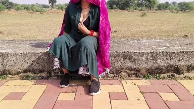 Hot Desi Indian Girlfriend Outdoor Sex - Big Tits Tight Pussy Fucked Rough in Field HD - xxxfiles.com - India