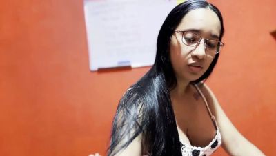 Sad 18 Year Old Virgin Step Son Gets First Blowjob From Latina Step Mom - Amateur POV Cum In Mouth - porntry.com - Spain