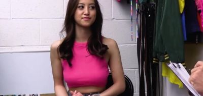 Busty Asian suspect milks officers big dick - inxxx.com