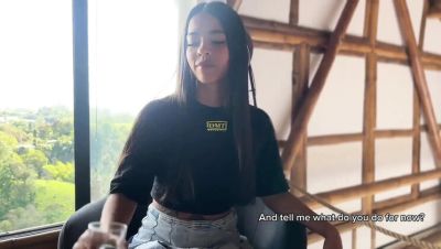 My Teacher Interviews Me Then Fucks Me Hard Until I Squirt - Petite Colombian Teen with Big Ass - veryfreeporn.com - Colombia