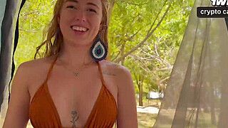 Role Play - Comendo a minha namorada, acampando fuck, gozada na cara - porno casero, brasileiro, hottest! - ah-me.com