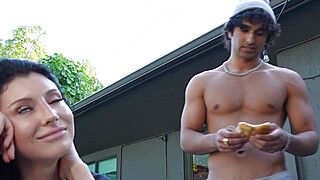 My Stepbrother - Raven - You can put my big hotdog in your mouth - ah-me.com