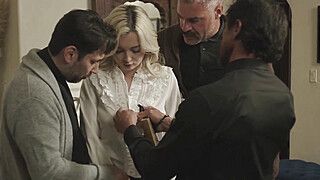 Lexi Lore - Charles Dera - Tommy Gunn - Tommy Pistol - Lustful Girl Lexi Lore Gets Spitroasted - ah-me.com