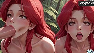 A flamy redhead discovers the joy of sucking penis in the yam-sized city, unlocking her nastiest wishes - ah-me.com