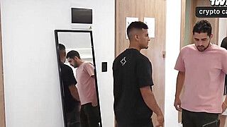 Sizzling LATINA BBW melon-guzzler rides BBC and BWC in naughty bi-racial threesome - strong porn! - ah-me.com