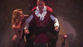 Dracula fucks his victims after biting their neck - ah-me.com