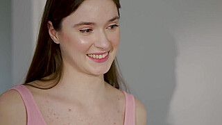 Hazel Moore - Pink pussy student tasted by her MILF teacher - ah-me.com