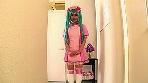 Cute Japanese Mao Kurata is attending in cosplay XXX movie - hdzog.com - Japan