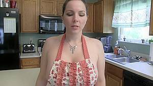 Step-Mom in Apron Jerks Son - Alexandra Snow - hdzog.com