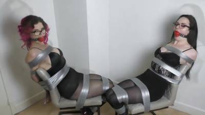 Ultra-Hard Bind & Gag Up Challenge! - upornia.com