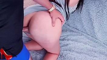 Amateur Blowjob and Hard Ass Fuck Closeup - Cum in Mouth - xvideos.com