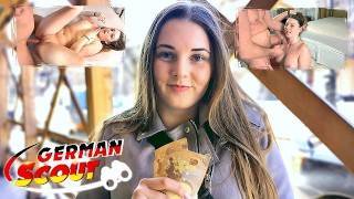 GERMAN SCOUT - NATÜRLICHES KURVIGES SCHULMÄDCHEN BEI ECHTEM STRASSENCASTING GEFICKT - pornhub.com - Germany