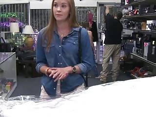 Beautiful bride bangs pawnshop owner - tubous.com