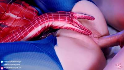 Mary - Sexy Mary Jane fucks in Spiderman costume - MollyRedWolf - Mary jane - xtits.com