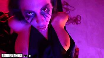 BurningAngel He Anal Raw Fucks The Wrathful Spirit Of His House During Halloween - xvideos.com