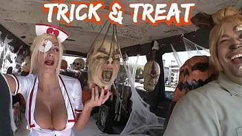 Puma Swede - BANGBROS - Halloween Special With Puma Swede On The Bang Bus #FBF - xvideos.com