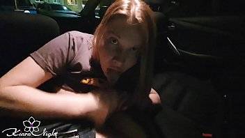 Horny Babe Sucking Dick Stranger in the Taxi - Cum Closeup - xvideos.com