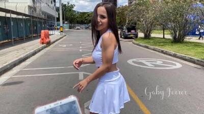 My friend controls my lush while I skate in the park, it is nice to go outside again! - Big butt - xtits.com