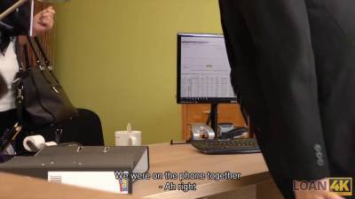 Loan4k. jummy babe gives sissy for drilling to insane loan - sexu.com