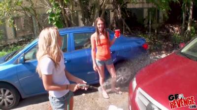 Aaron Wilcox And Kiara Knight - This Blonde Gf Is Unreal - upornia.com