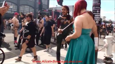 Folsom Street Fair Sissy Handjob - Femdom Video - hotmovs.com