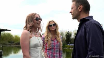 These slutty ass bitches are keen for a one on one with this stallion - hellporno.com