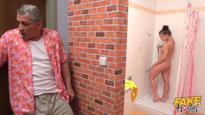 Her First Day At A Hostel Turns Into A Hard Pussy Fucking With Therese Bizarre - upornia.com