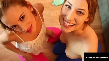 Ashlynn Taylor - Yoga Babes Kimber Lee & Ashlynn Taylor Butt Crack Fucked! - xvideos.com