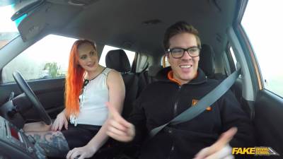 Ryan Ryder - Chloe - Fake Driving School Presents Tattooed redhead PAWG craves a big cock - Ryan Ryder, Chloe Davis - xtits.com