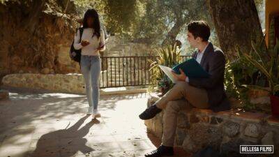 Hot ebony chick analized & gets a huge load on her body - sexu.com