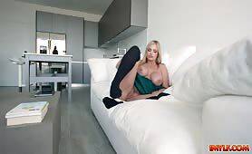 Rachael opens her legs wide and starts pleasuring herself - al4a.com