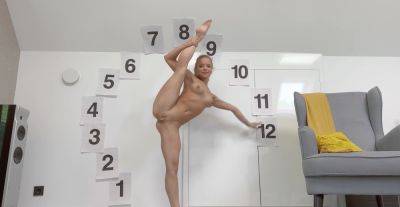 Flexible y*** bloke tries her chance with a dick the size of her forearm - alphaporno.com