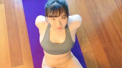 Adorable Japanese babe fucked after in the middle of her training - anysex.com - Japan