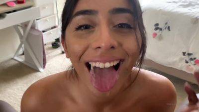 Violet Myers - Violet Monroe - Jo Jo - Violet Myers - POV BBC Sloppy Blowjob - interracial oral sex - xhand.com